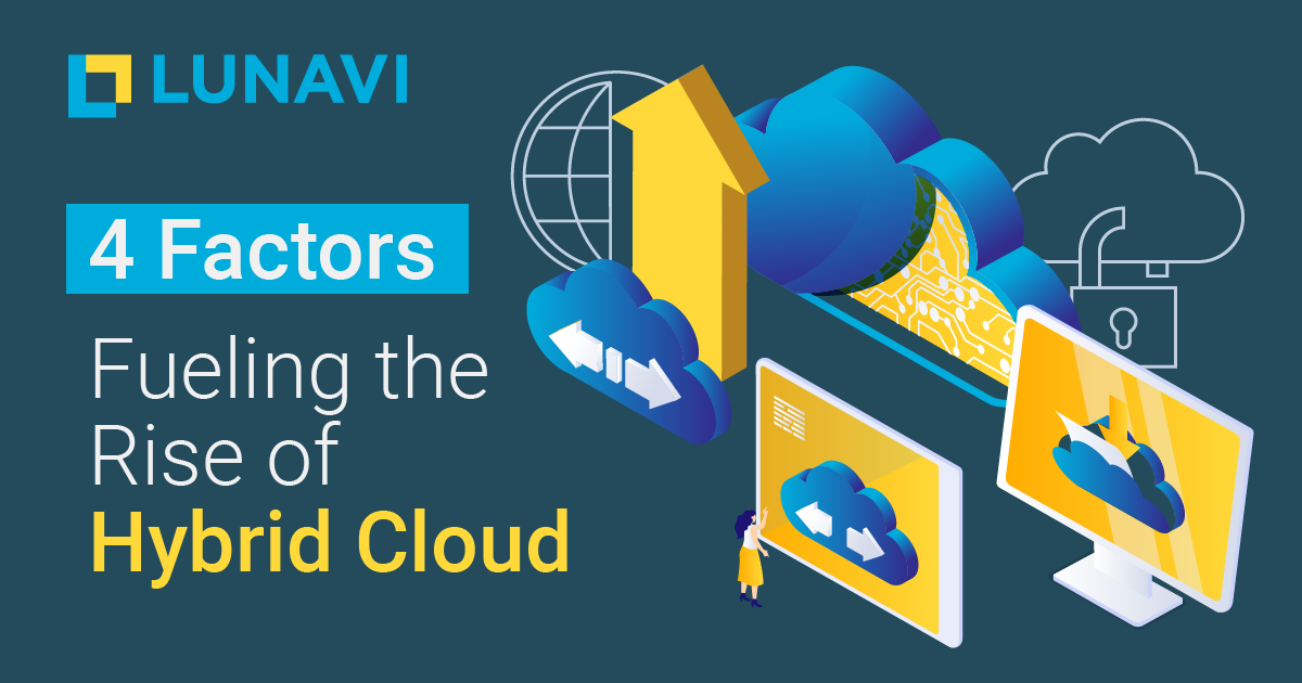 Infographic: 4 Factors Fueling the Rise of Hybrid Cloud