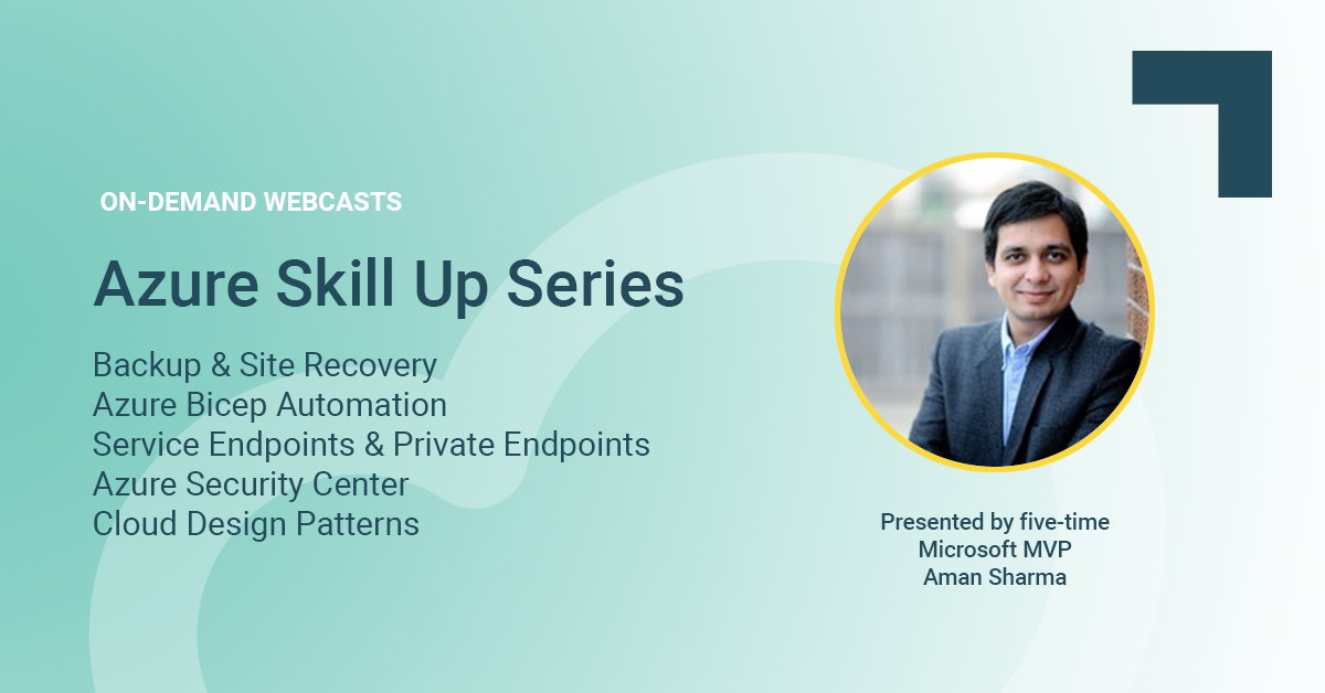 Azure Skill Up Webinar Series